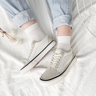 Giày vans kem [chính hãng] giày sneaker thấp