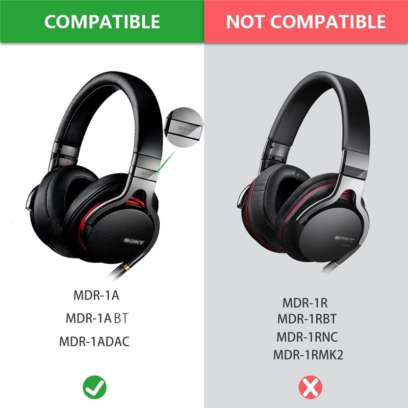 1 Cặp Đệm Tai Nghe sony mdr-1a mdr-1a mdr-1abt mdr-1Adr 1a 1abt 1adac