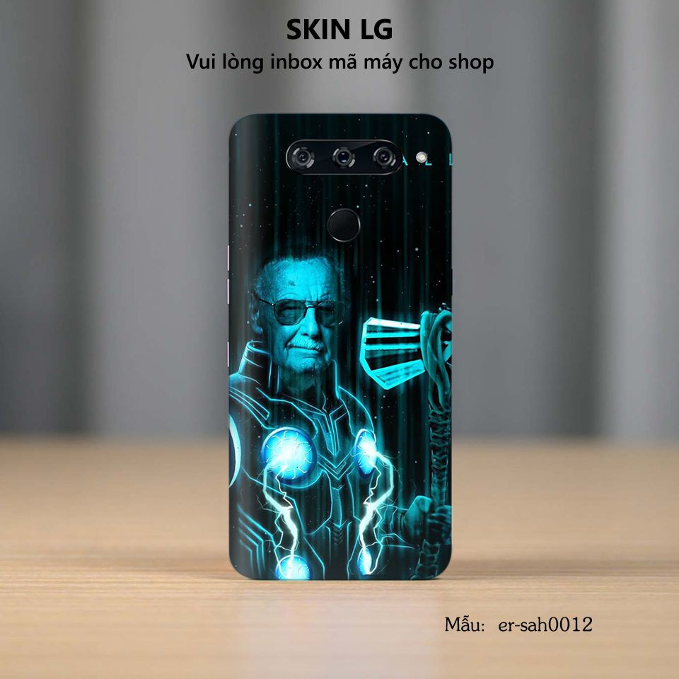 Miếng dán skin cho các dòng điện thoại LG V30 - V40 - V50 - V60 in hình cực chất