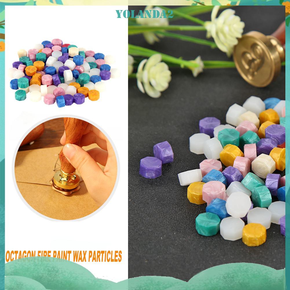 100 Viên Sáp Đóng Dấu Hình Viên Thuốc Phong Cách Retro