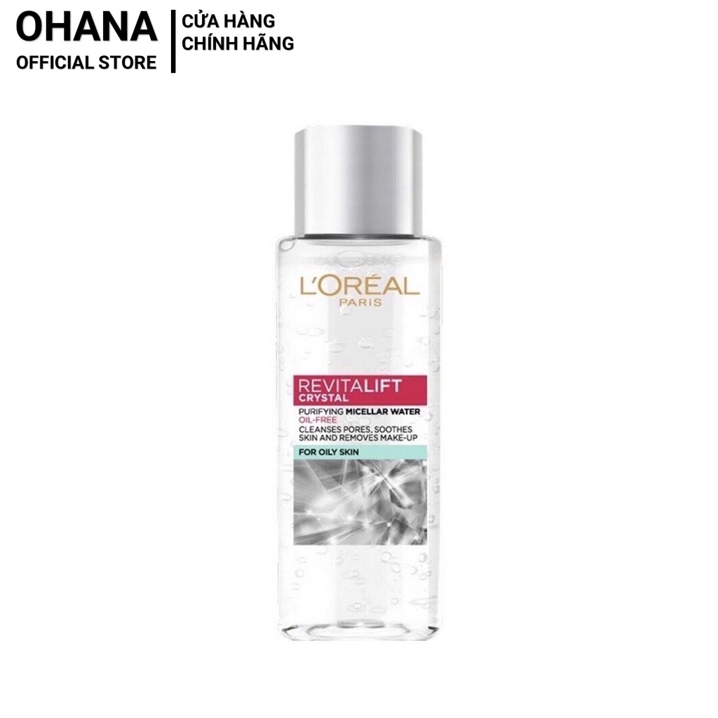 [Mã FMCGMALL giảm 8% đơn 250k] [Minisize] Nước Tẩy Trang dành cho da dầu L'Oréal Paris Revitalift Crystal 30ml | WebRaoVat - webraovat.net.vn