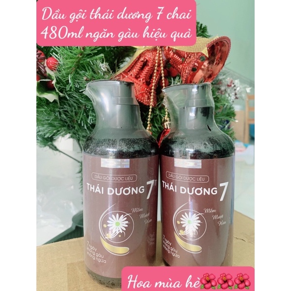 sale mạnh ☘️☘️ chai DẦU GỘI THÁI DƯƠNG 7 thể tích 480ml