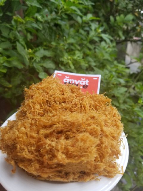 Chà bông heo nguyên chất 100% không chất bảo quản