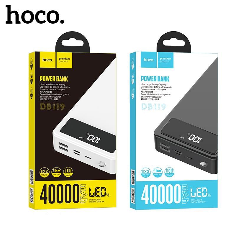 Sạc Dự Phòng Dung Lượng 40000mAh chính hãng Hoco DB119