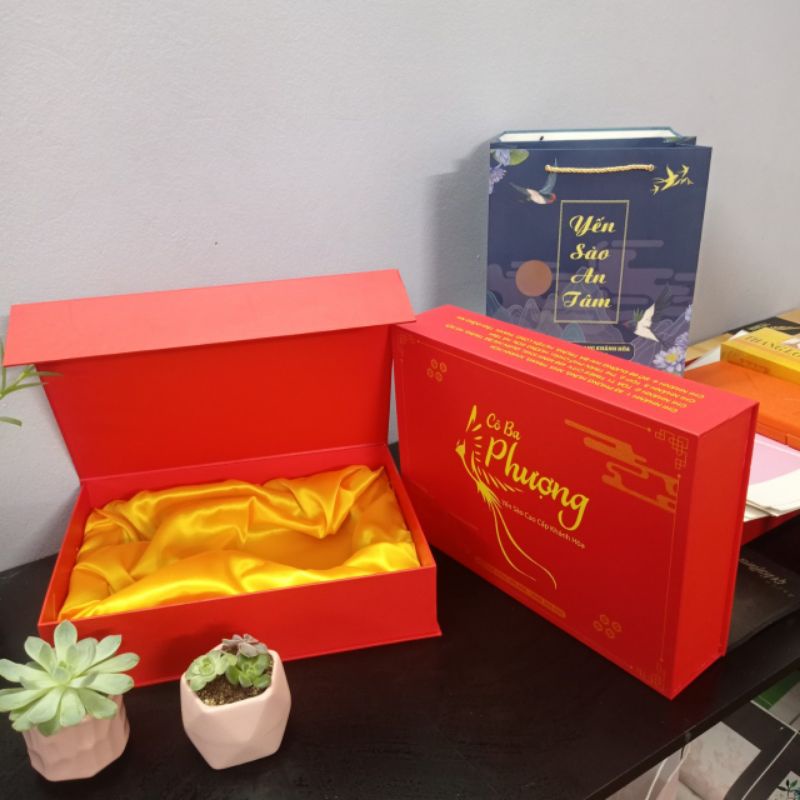 in hộp đựng yến sào giá rẻ theo yêu cầu ( từ 200h)