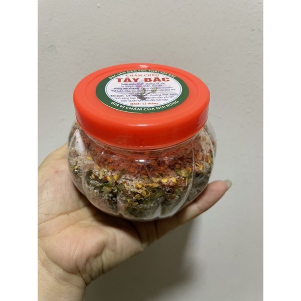 Lọ 250g chẩm chéo khô Tây Bắc chấm cả thế giới