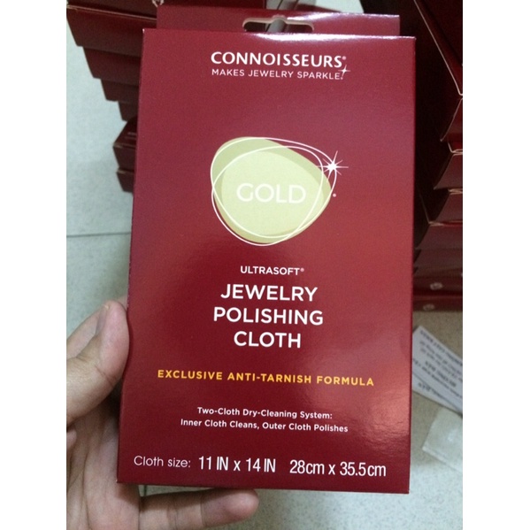 Khăn lau  trang sức Vàng Bạc Mỹ chính hãng