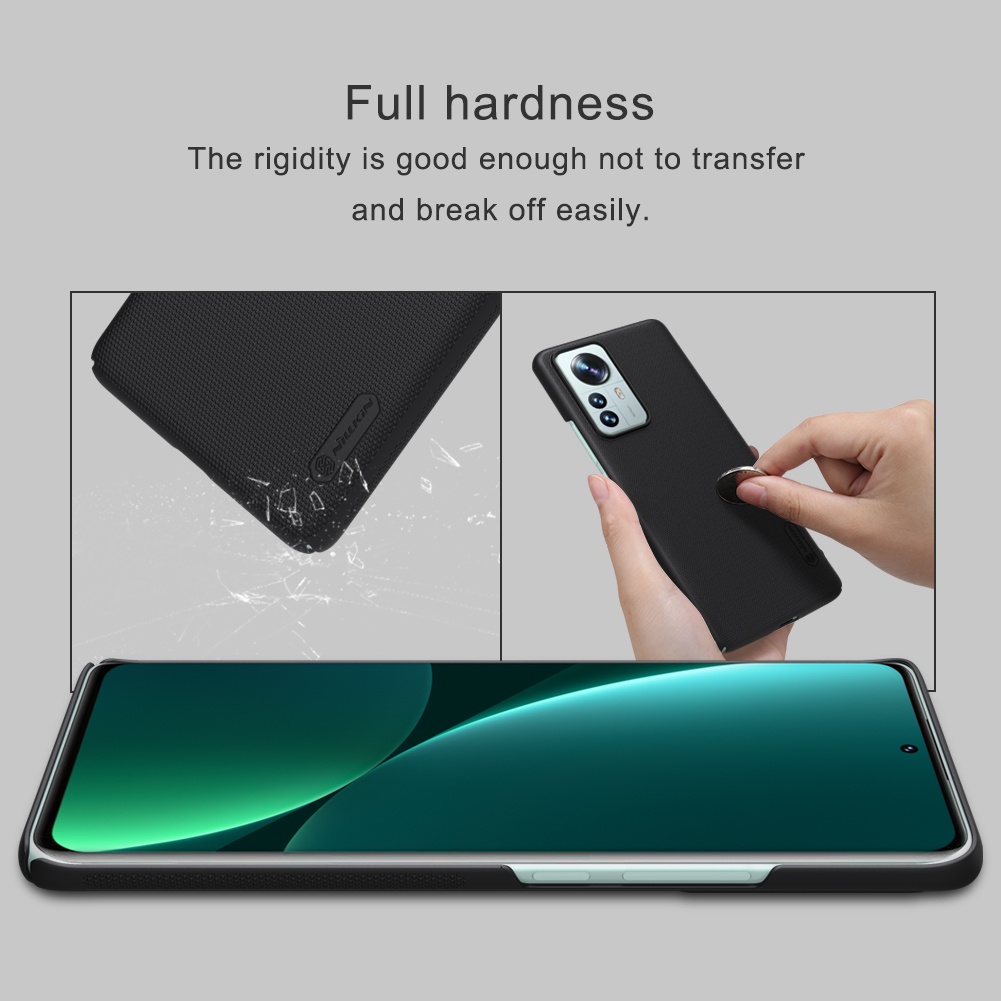 Ốp lưng Xiaomi Mi12 Pro Nillkin Frosted Shield PC Ốp lưng Cho SXiaoMi Mi 12 Pro 12X 5G