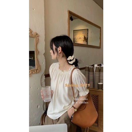 Áo trễ vai cổ bèo siêu xinh