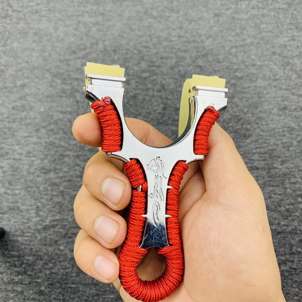 Ná Cao Su Long Phượng Dây Gài Cán Thép Cao Cấp Chắc Chắn - Tặng Kèm Dây Thun , Bi