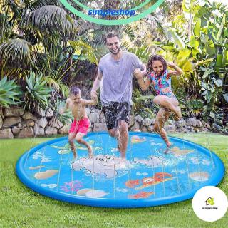 ❀SIMPLE❀ Toys Toddlers Outdoor Lawn Beach Novelty Play Funny Inflatable Water Mat