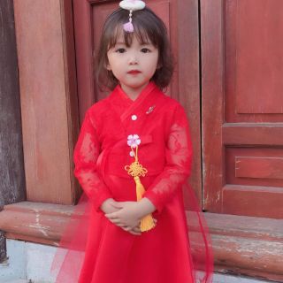 ẢNH THẬT_ Hanbok Hàn quốc cho bé