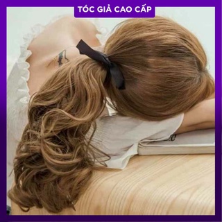 Tóc cột xoăn ngắn c25