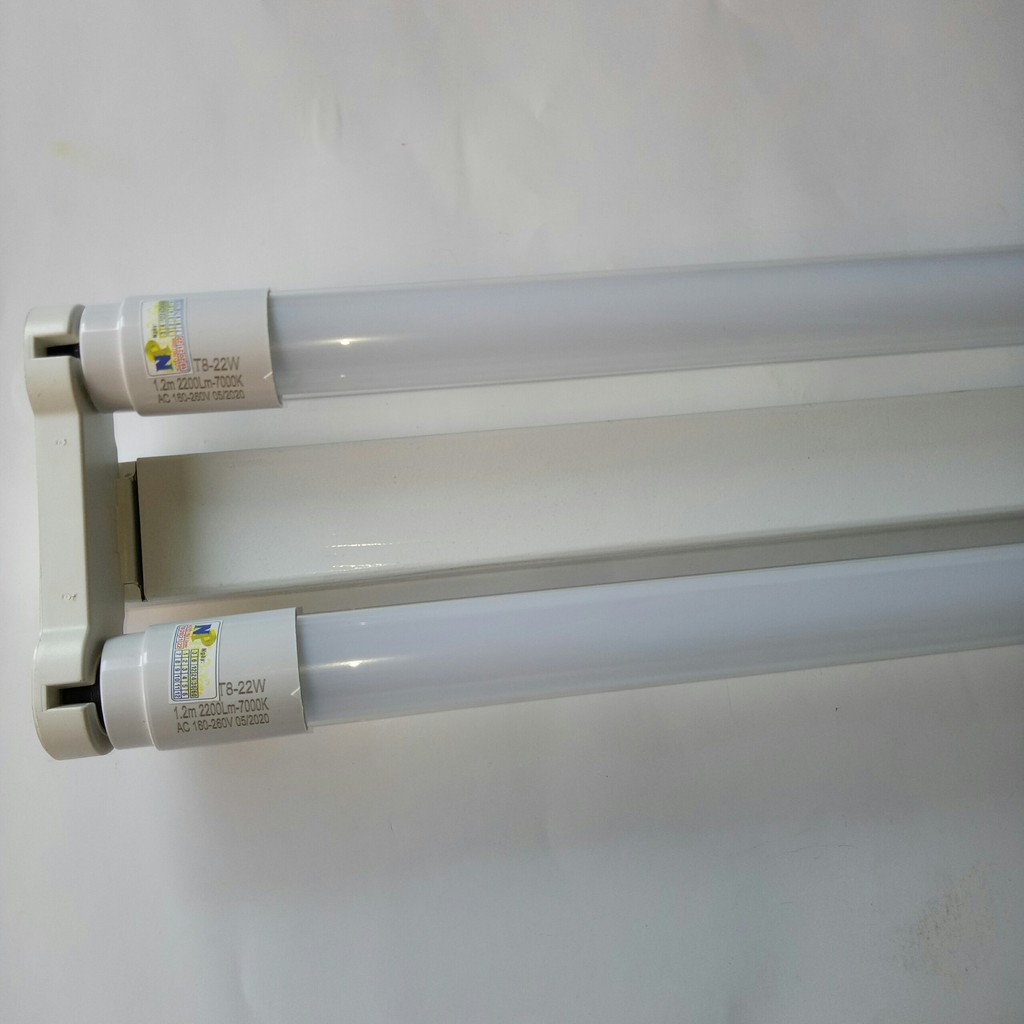 Bộ Bóng Tuýp LED Đôi T8 1.2m 44w Siêu Sáng