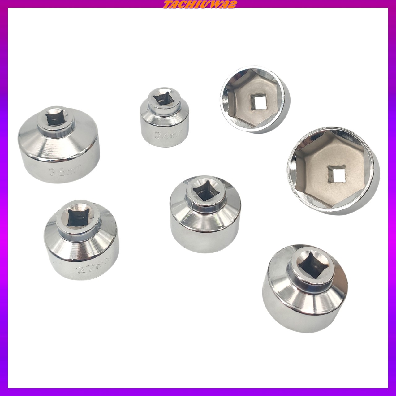 Bộ 7 Cờ Lê 3 / 8 "24 27 29 30 32 36 38mm