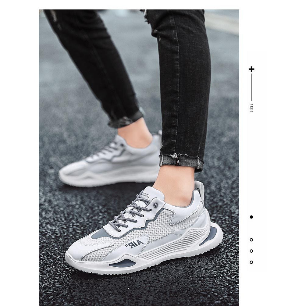 Giày nam GN334 - giày thể thao nam sneaker thoáng khí cao cấp trẻ trung năng động đế êm