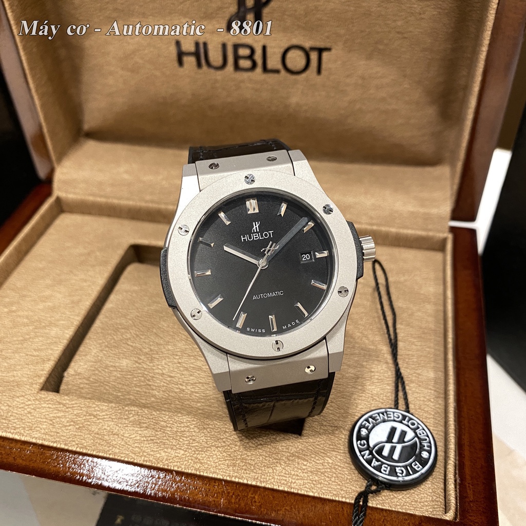[Máy Cơ] Đồng hồ nam HBL - máy cơ automatic dây da hàng cao cấp fullbox bảo hành 24 tháng autowatch | BigBuy360 - bigbuy360.vn
