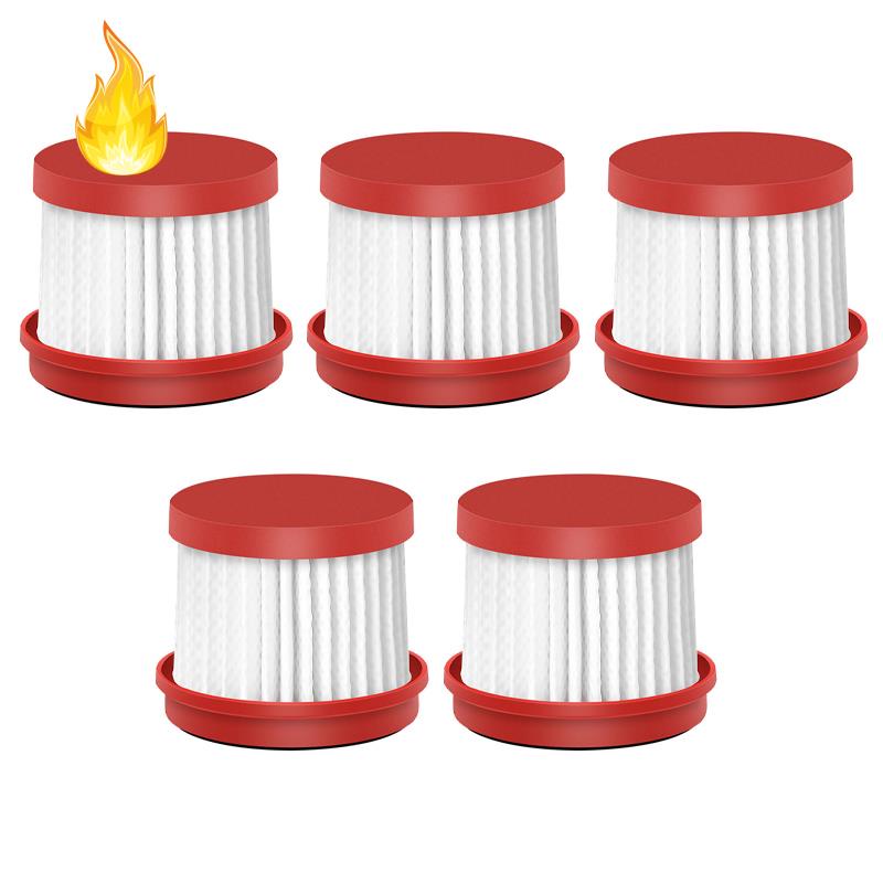 Set 5 Bộ Lọc HEPA Thay Thế Cho Máy Hút Bụi Deerma Mite CM1300 / CM1900