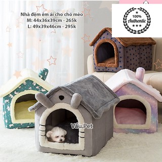 Nhà đệm êm ái cho chó mèo thú cưng - Ổ nằm, đệm, nệm chó mèo