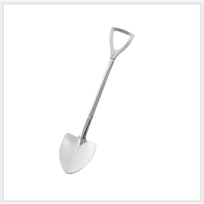 [HCM] Thìa inox đẹp rẻ tốt tiện lợi,muỗng ăn hình xẻng chất liệu cao cấp ăn trái cây, dưa hấu,...