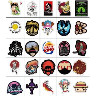 Set 100 tem dán - Onepiece