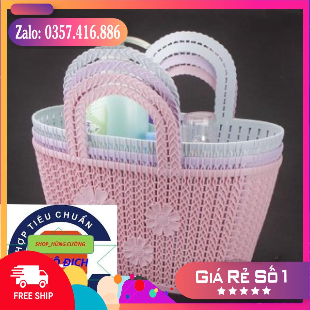 LÀN, GIỎ ĐI CHỢ NHỰA SIÊU DẺO GẤP GỌN TIỆN DỤNG