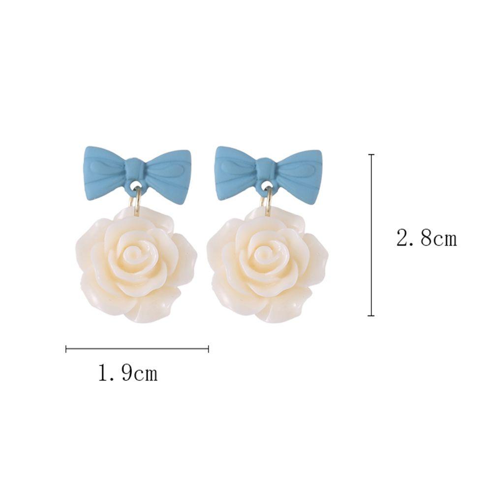 Đôi Khuyên Tai HìNh GiọT NướC ĐíNh Kim Cương Giả ThờI Trang Cho Nữ|Đầm Phong Cách Hàn Quốc Xinh Xắn Cho Bé Gái