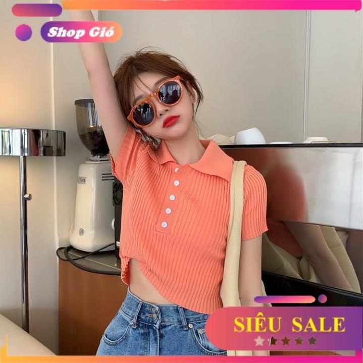 [SALE SOCK] áo thun polo tay ngắn dệt kim mẫu thiết kế mới hot nhất năm