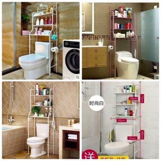 Kệ đa năng 3 tầng để phía sau bồn cầu