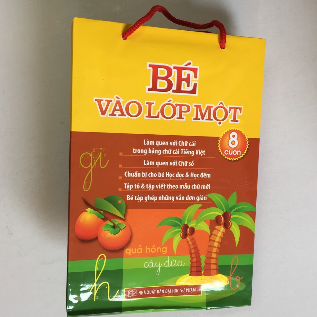 Sách - Bé Vào Lớp Một – Túi 8 cuốn
