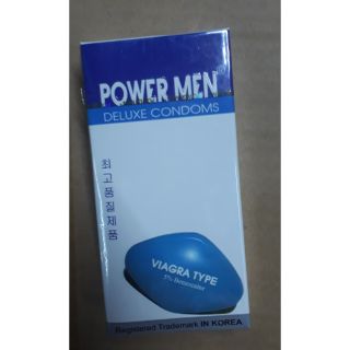 Bao cao su hàng đầu Hàn Quốc Power men Viagra  chống xuất tinh sớm- Hộp 12 cái