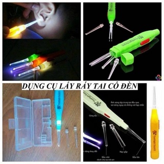 Dụng cụ lấy ráy tai có đèn/ cây lấy ráy tai có đèn