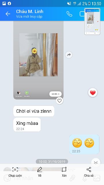 Áo khoác kaki cổ vest dáng ngắn cổ V sang chảnh (video+ feedback)