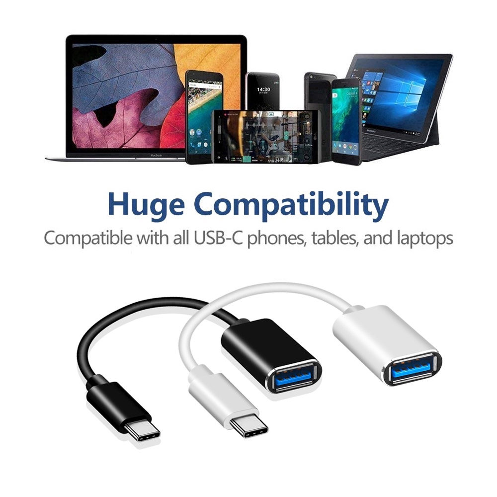 Cáp chuyển đổi dữ liệu mini Type C sang USB OTG