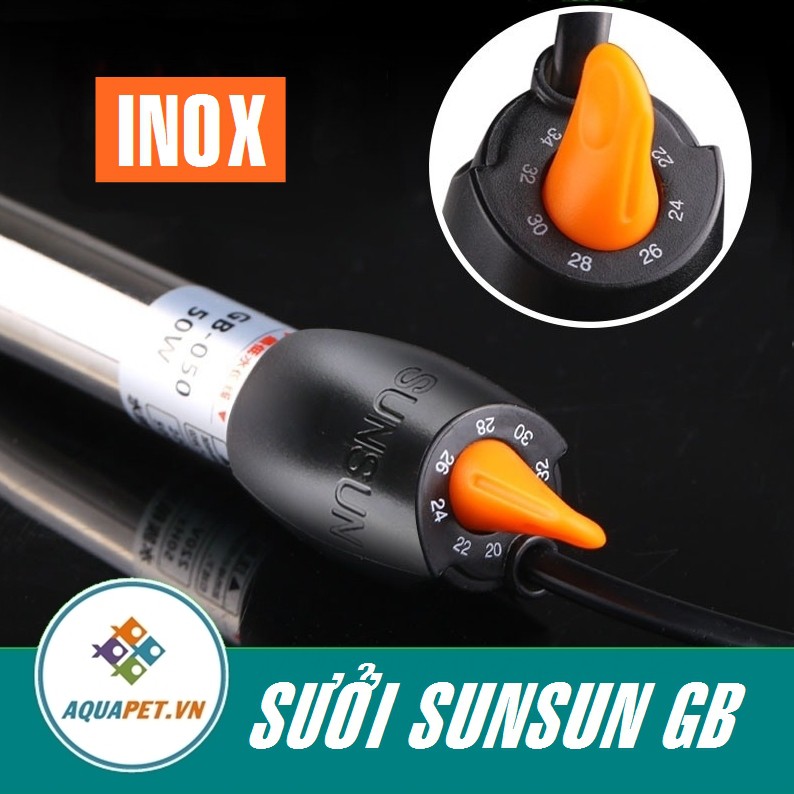 Sưởi bể cá INOX SUNSUN GB