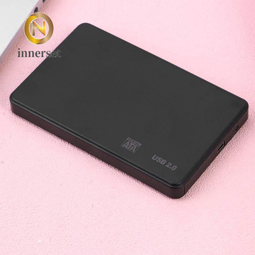 Hộp Nhựa Đựng Ổ Cứng 3tb Usb 2.0 / 3.0 2.5 Inch Sata Ssd Hdd