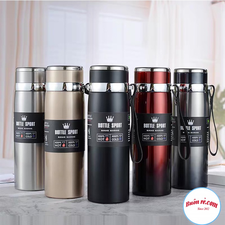 Bình giữ nhiệt nóng lạnh Bottle Sport – Bình giữ nhiệt 1000ML inox lõi thép không gỉ Buôn RẺ 01594