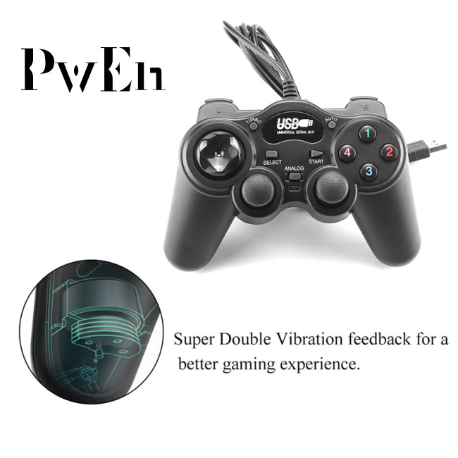 Tay cầm chơi game điều khiển cho PC máy tính xách tay USB cao cấp