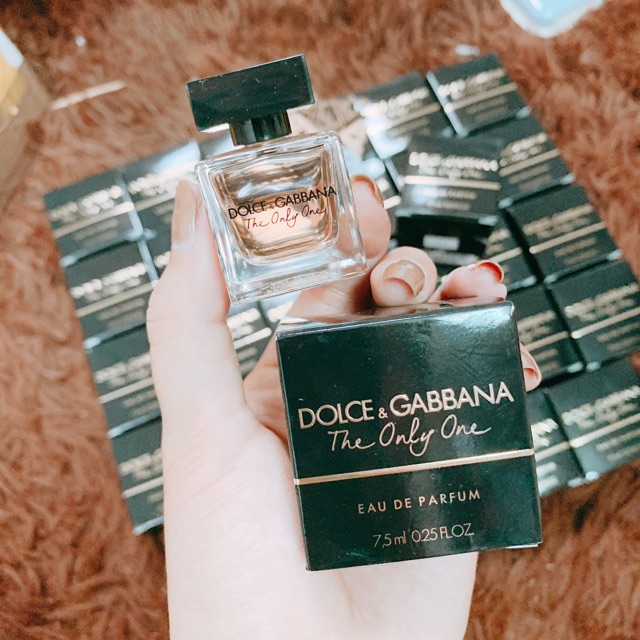 Nước hoa The Only One by D&G mẫu mới 2018 mini 7.5ml