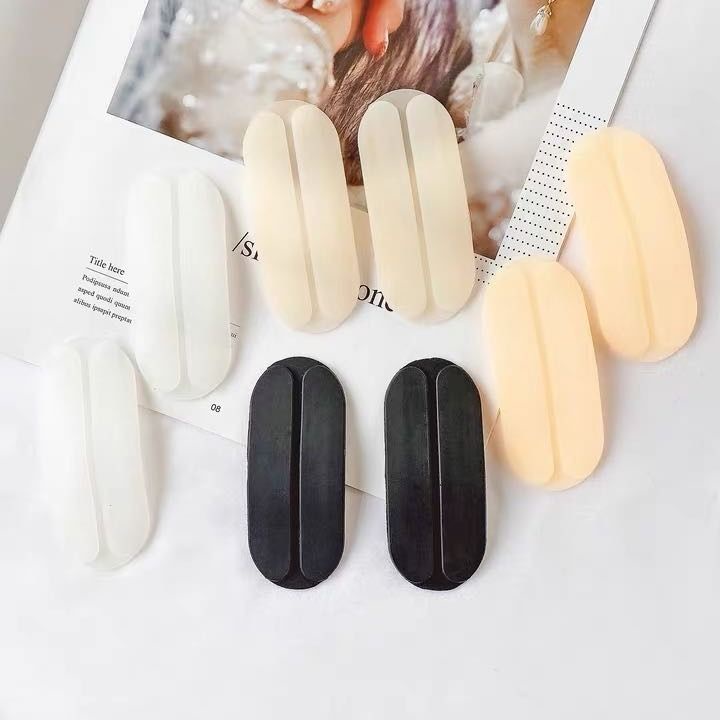 1 Cặp Dây Đeo Vai Bằng Silicone Tàng Hình Chống Trượt