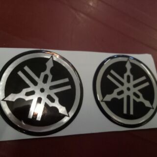 2 Logo nổi 4cm Yamaha