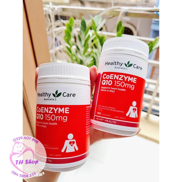[MẪU MỚI] Bổ Tim Healthy Care CoEnzyme Q10 150mg 100 Viên Úc Chuẩn Chính Hãng | Thế Giới Skin Care