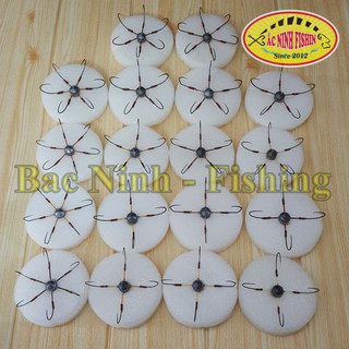 Lưỡi Câu Lục, câu lục tỳ. Lưỡi Lục, Ngũ, Tứ dáng ngẫu nhiên. Tay buộc đồng. Size 10, 12