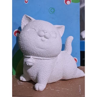 Tượng thạch cao tô màu k kèm màu và cọ