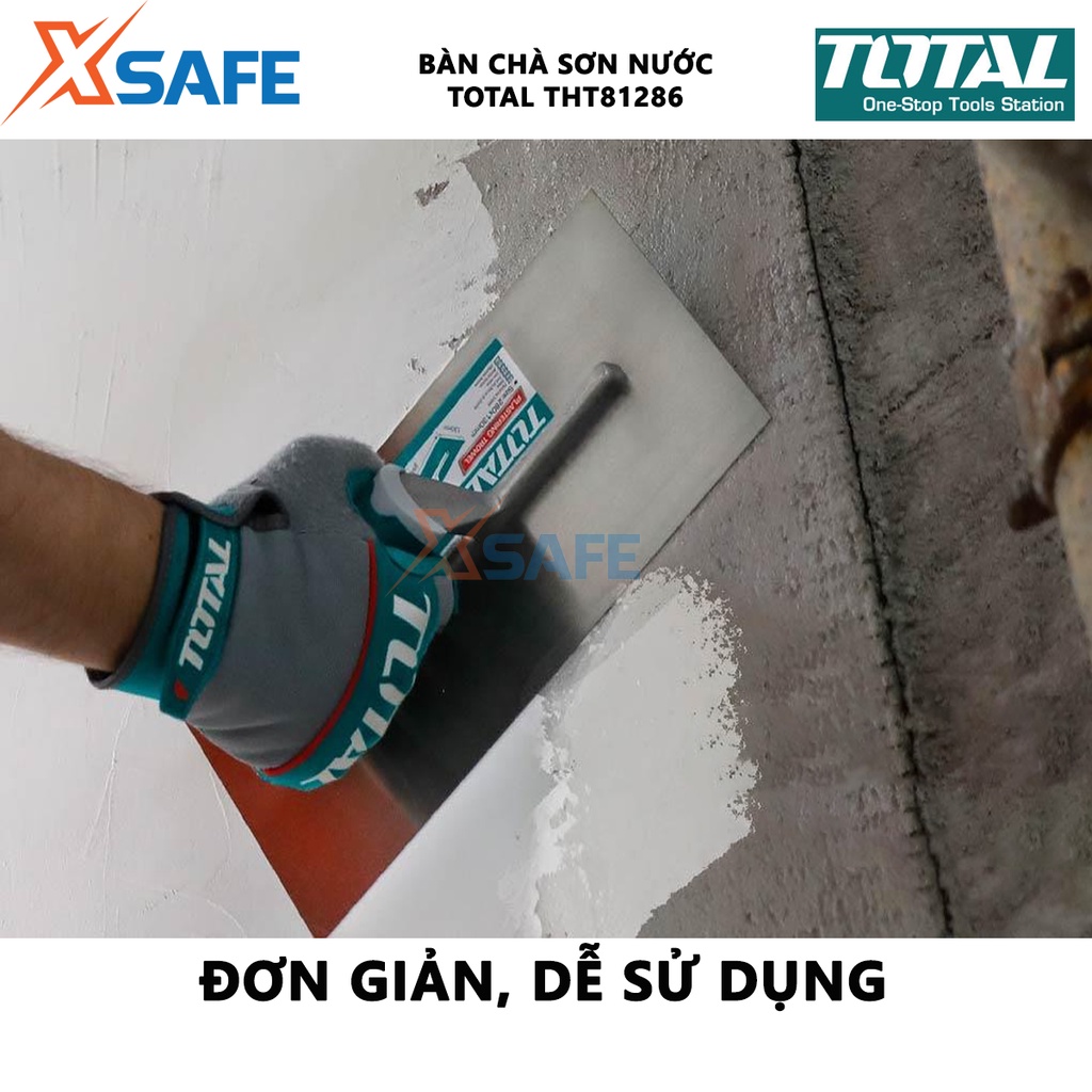 Bay hồ có răng cưa Total THTT81286 | Bàn chà sơn nước Quy cách: 280 x 130mm dùng để làm phẳng những bề mặt
