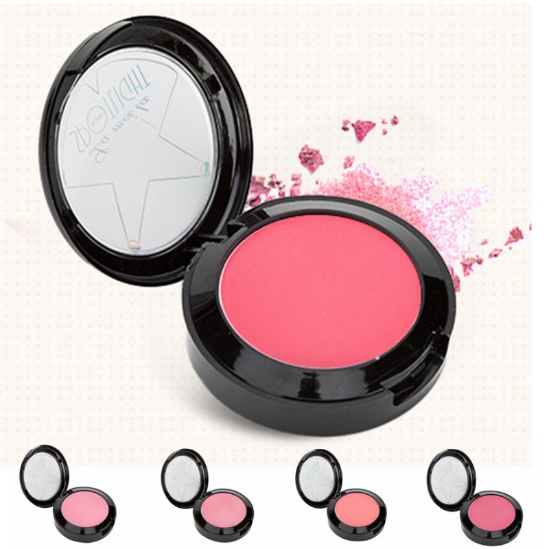 [Hàng mới về] Hộp phấn má hồng trang điểm chuyên dụng 6 màu tùy chọn