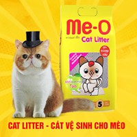 (FREESHIP99K) cát vệ sinh cho mèo me-o 5lit