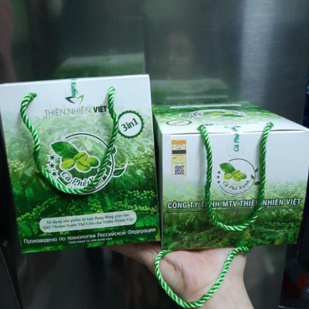 Combo 2 hộp Cà Phê Xanh kháng mỡ (2 hộp x 30 gói) | BigBuy360 - bigbuy360.vn