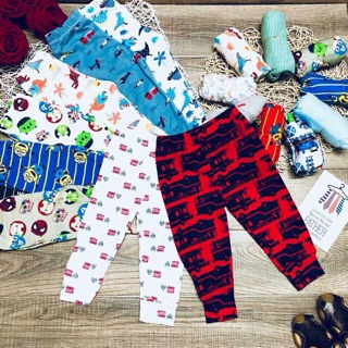 Freeship 99k TQ_Sét 3 quần legging bé trai và gái