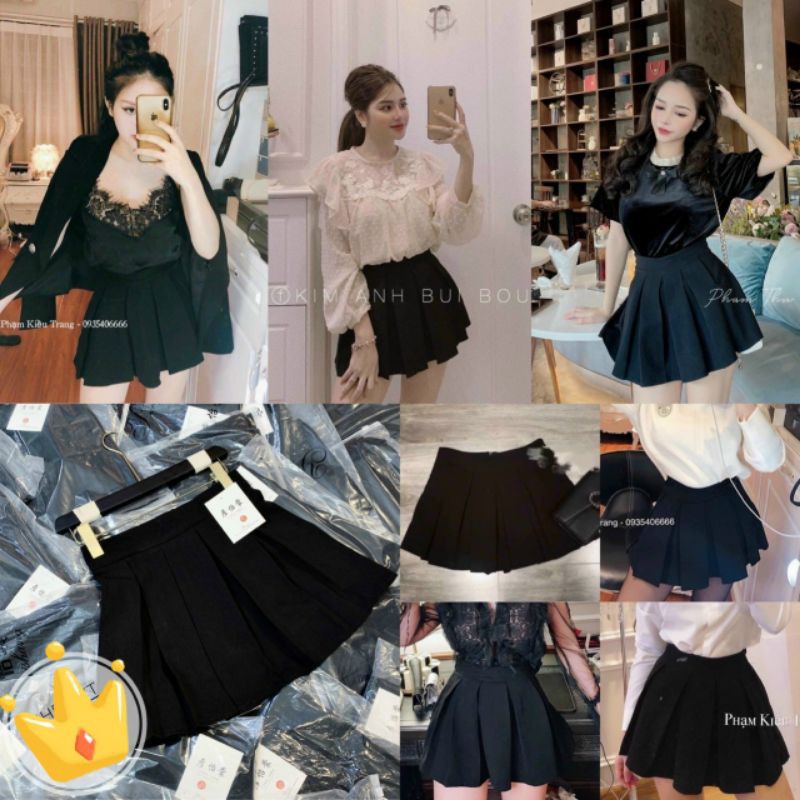 Chân váy xòe ngắn kèm quần K002 K002